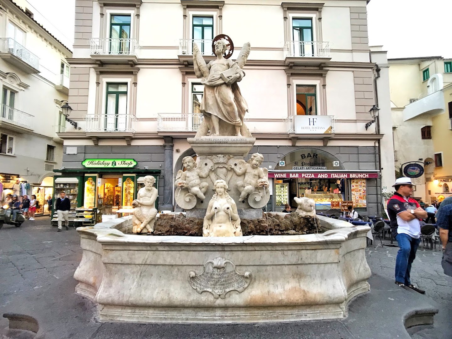 Saint Andrew's Fountain Amalfi