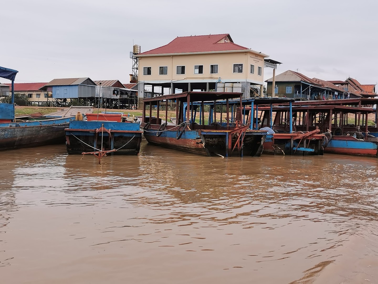Kampong Phluk Tonle Sap River Boat Cruise Jetty