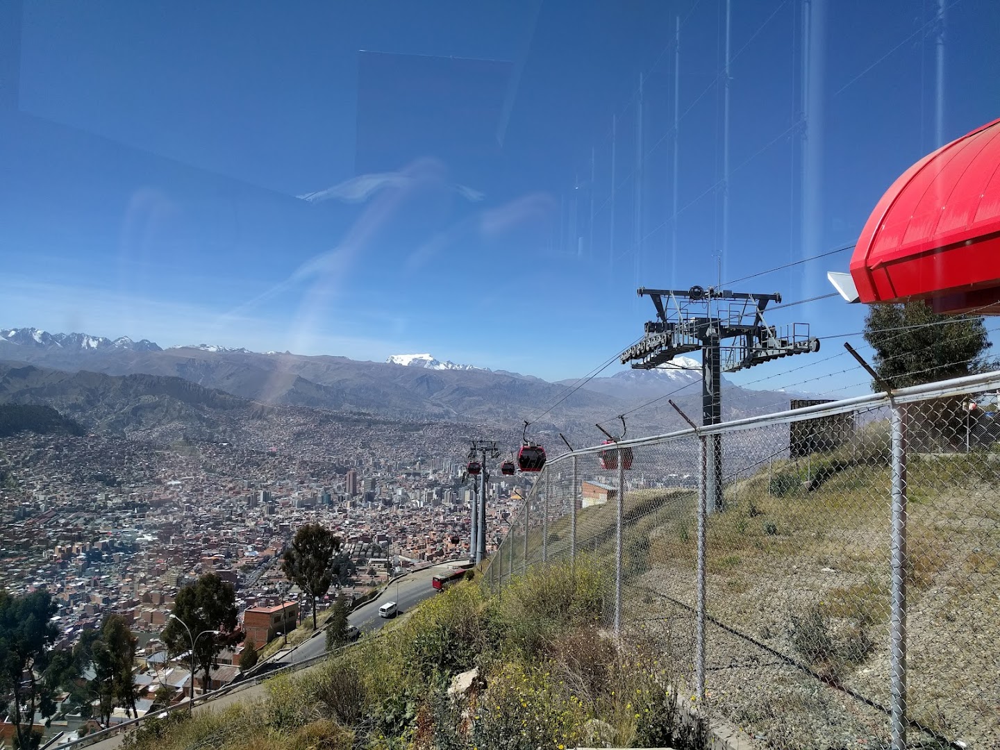 Silver Line, Red Line and Blue Line Cable Car Station