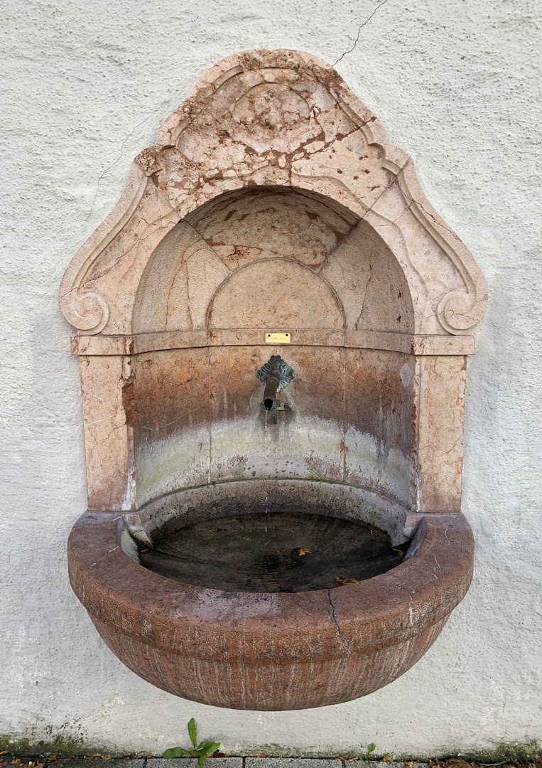 Drinking water fountain Hallein old town