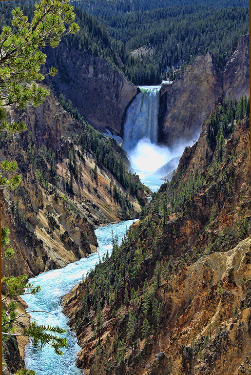 Upper Falls of the Yellowstone River