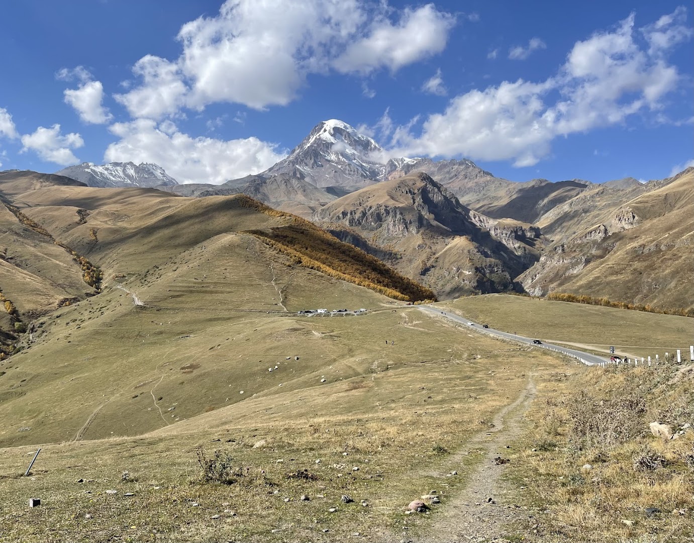 Trailhead Gergeti Trinity Church