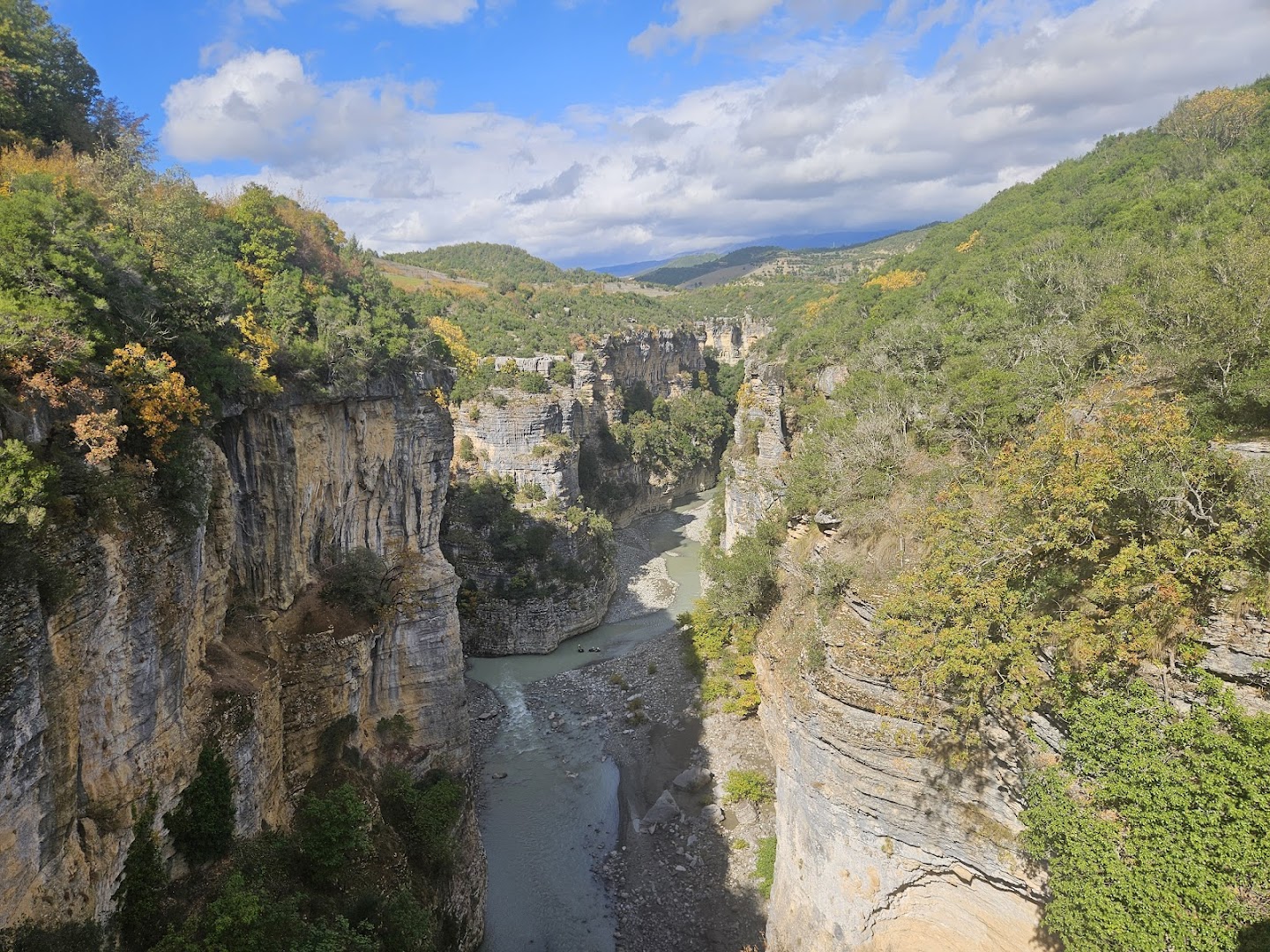 Osumi Canyon viewing point