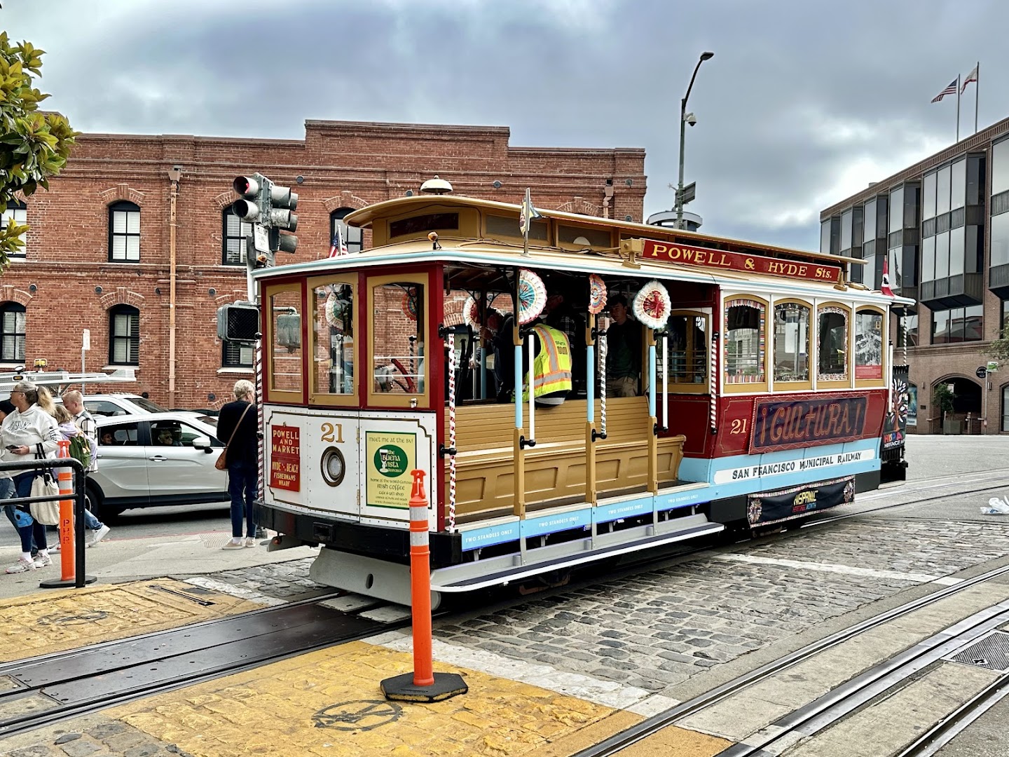 Powell & Hyde Cable Car Turntable