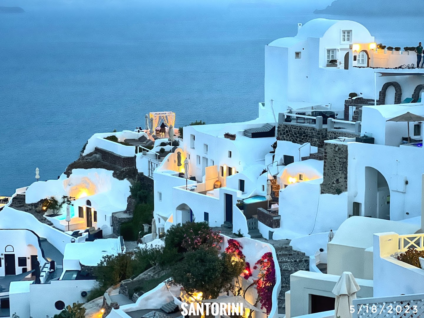 Views of Santorini & Caldera