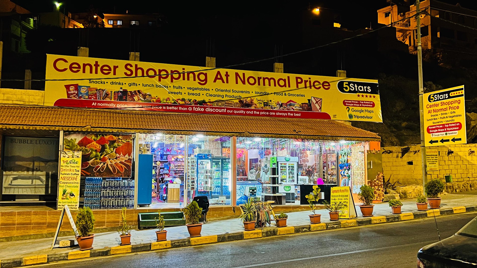 Center Shopping At Normal Price